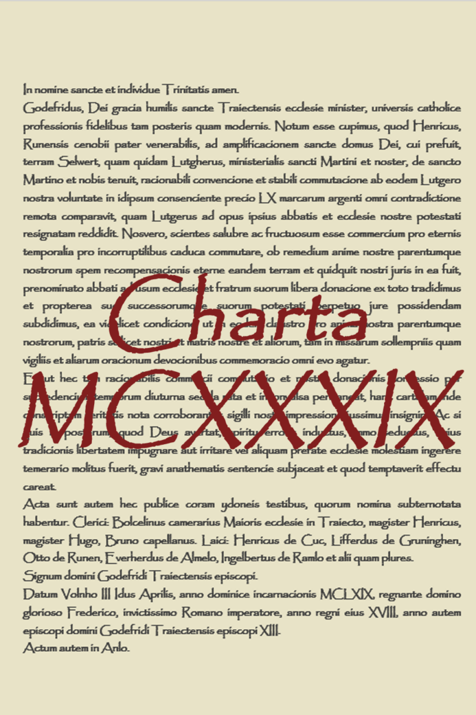 Charta 1139