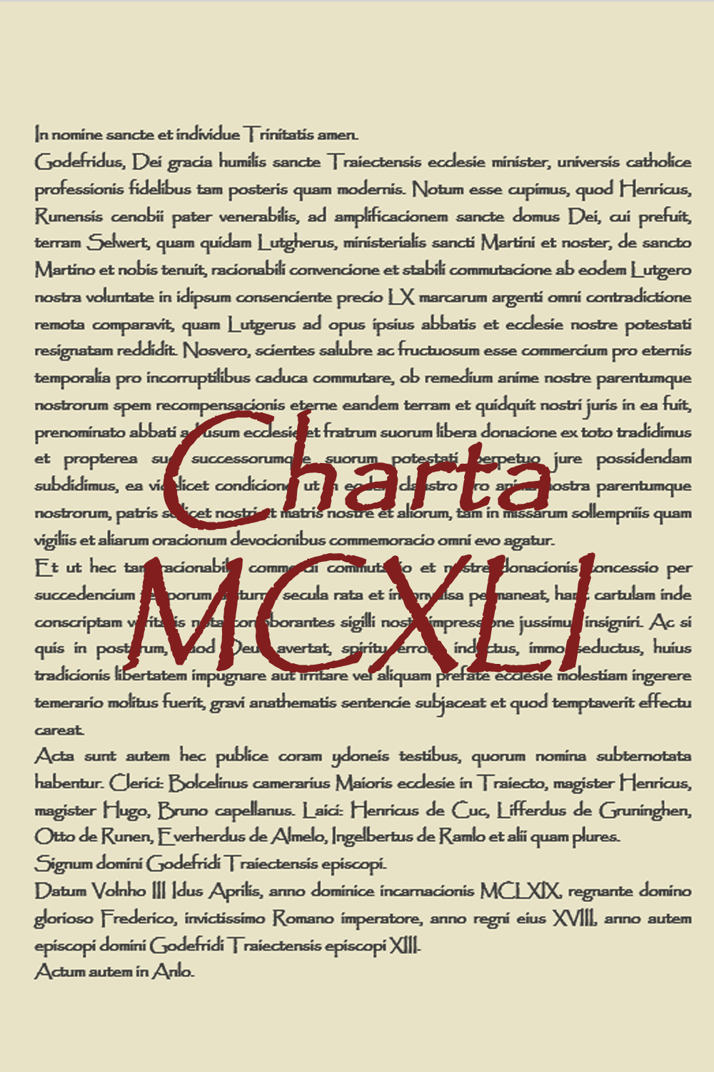 Charta 1141