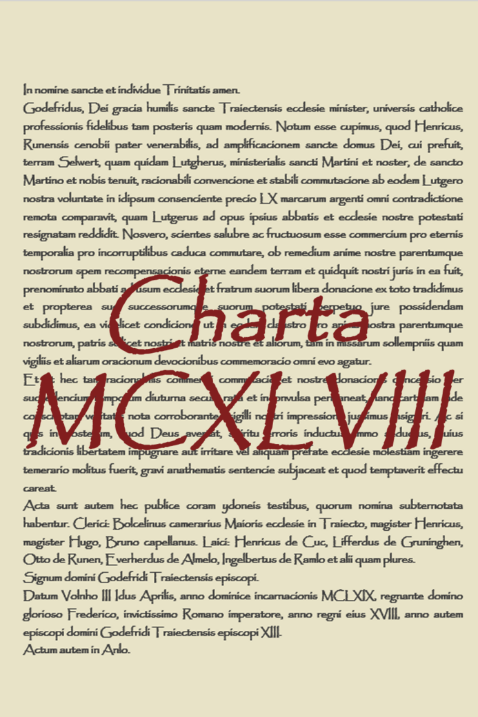 Charta 1148